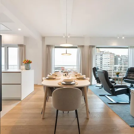 Appartement Ruim En Luxueus App Met Zeezicht én Garage - 8p
